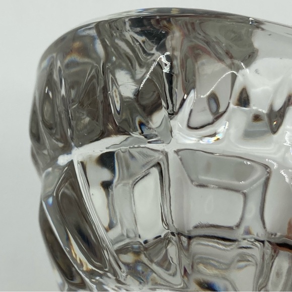 Crystal oval ashtray - Picture 4 of 7